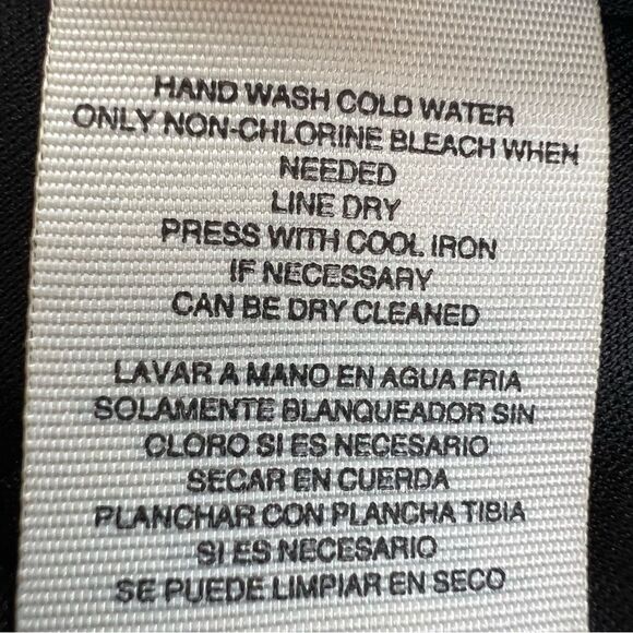 Rachel Rachel Roy Tie Neck Black Chiffon Sheer Sleeve Floral Mini Dress Size 4 - Picture 6 of 16